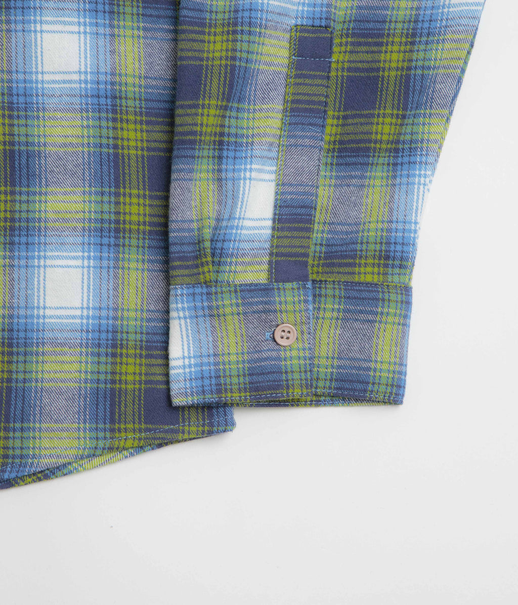 Stan Ray Flannel Shirt - Bright Blue Plaid