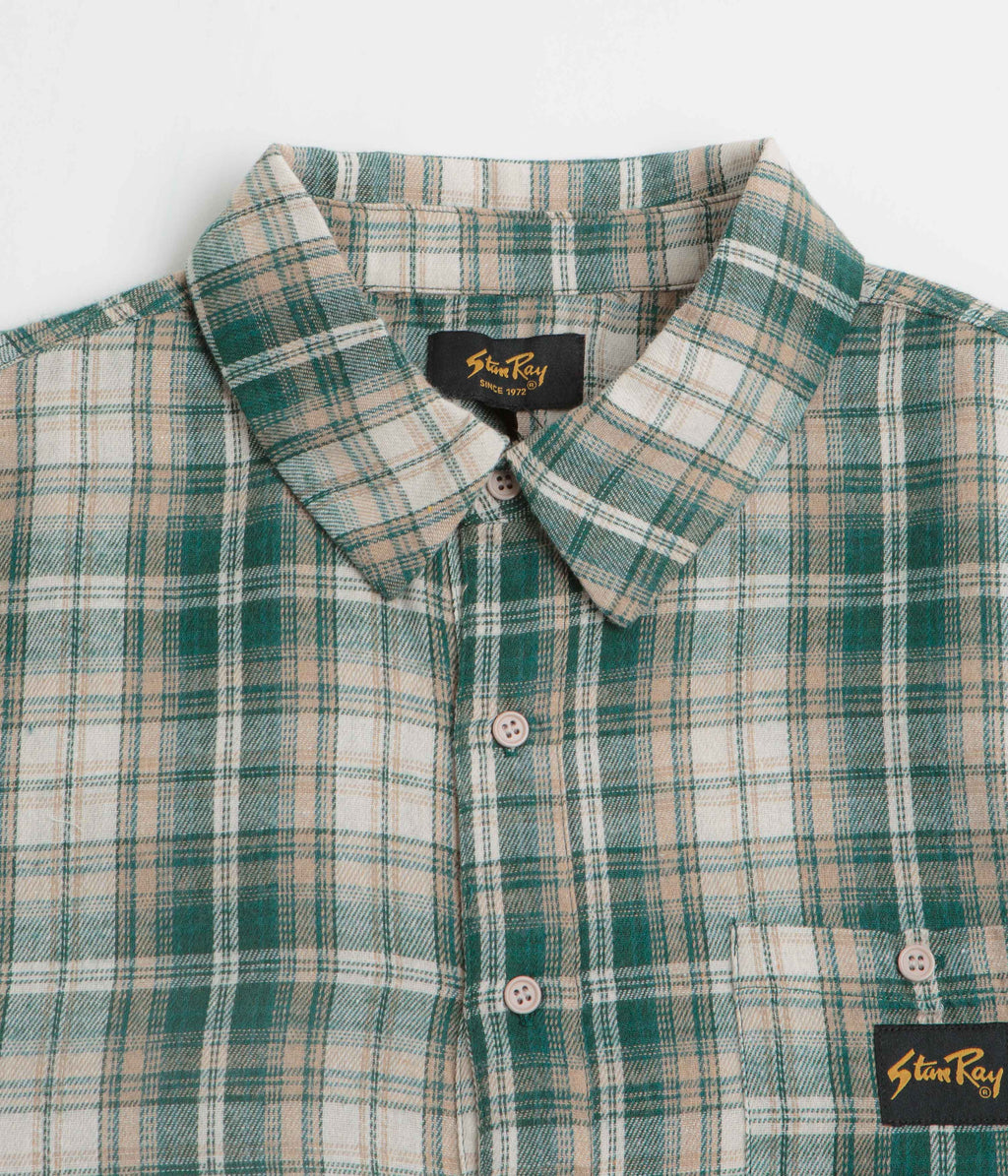 Stan Ray Flannel Shirt - Green Plaid