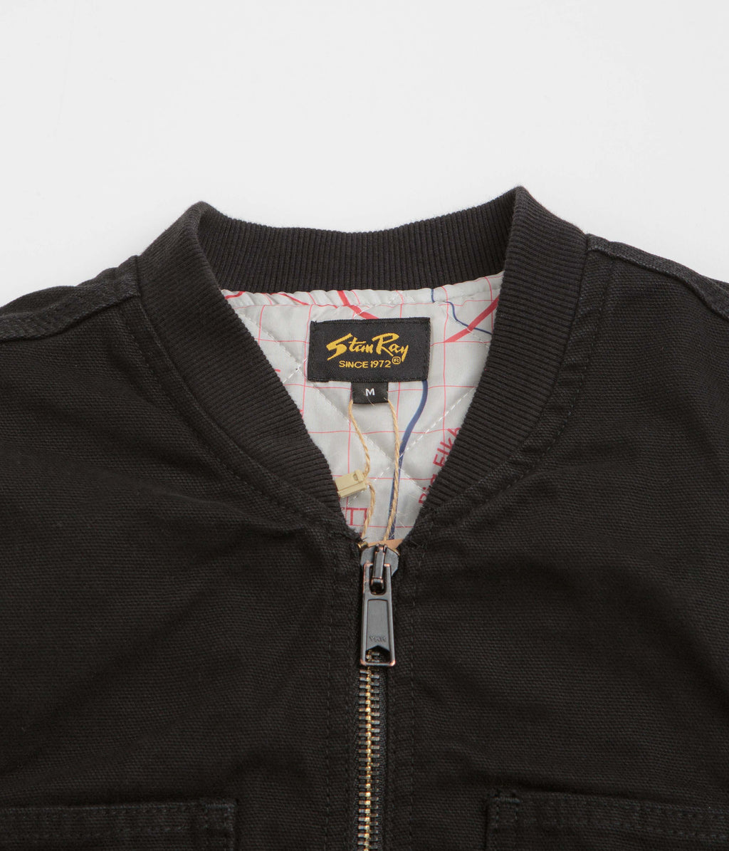Stan Ray Pork Chop Vest - Washed Black Duck