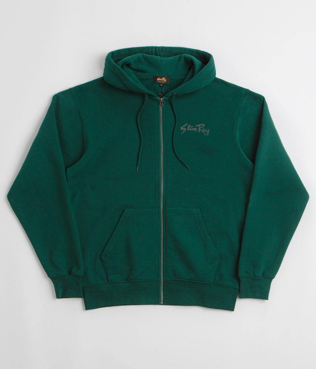 Stan Ray Stan OG Full Zip Hoodie - Botanical Green