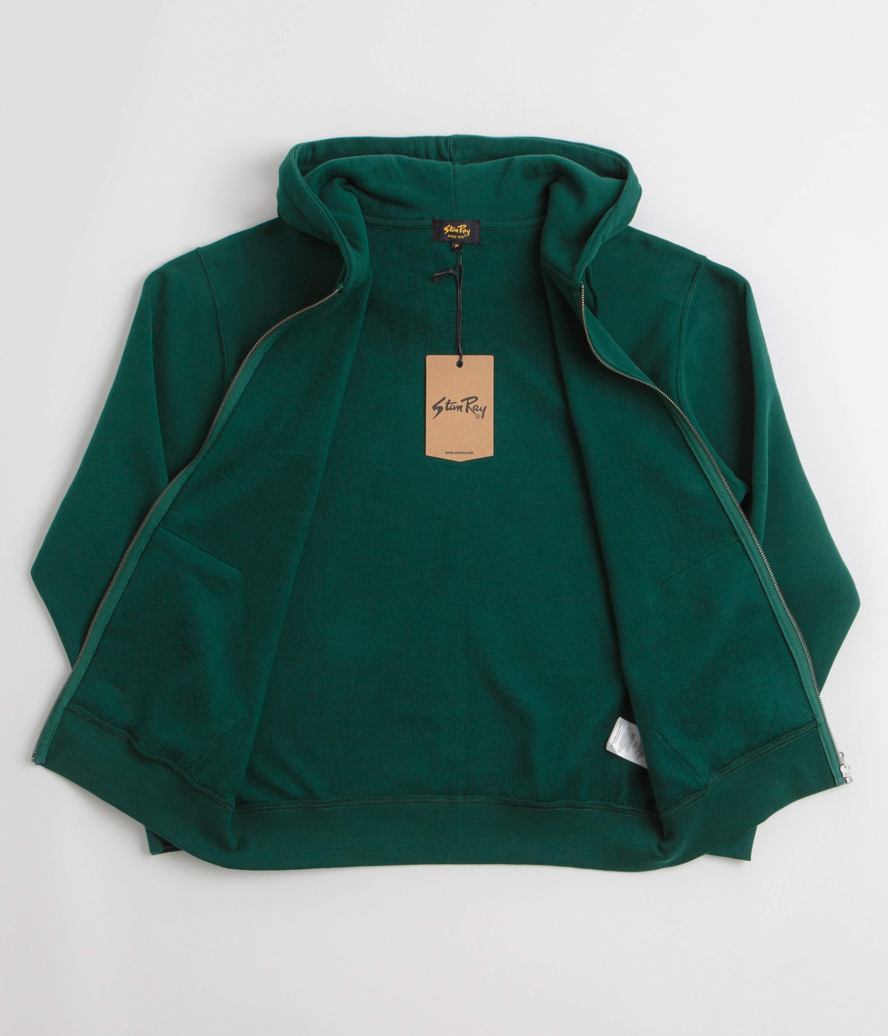 Stan Ray Stan OG Full Zip Hoodie - Botanical Green