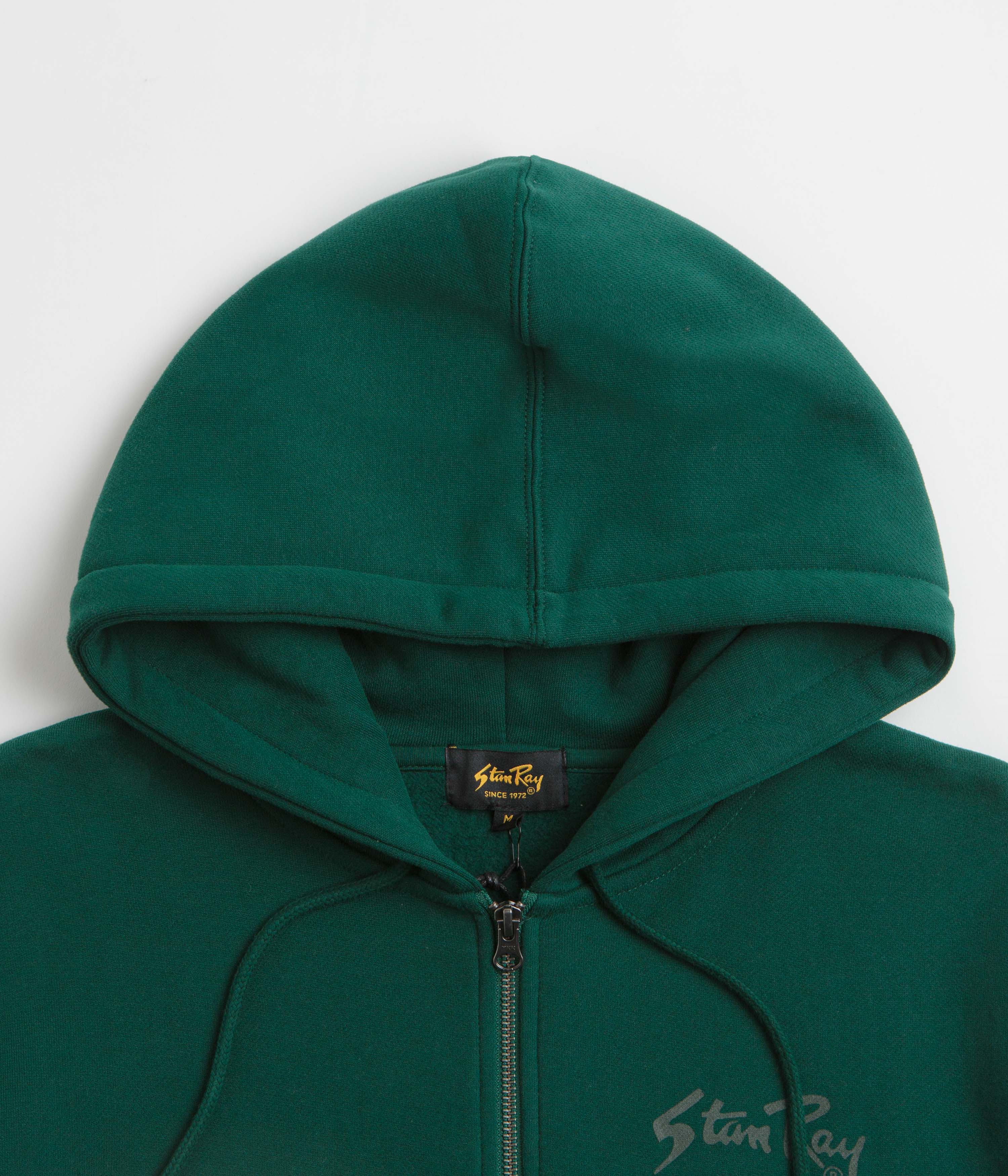 Stan Ray Stan OG Full Zip Hoodie - Botanical Green