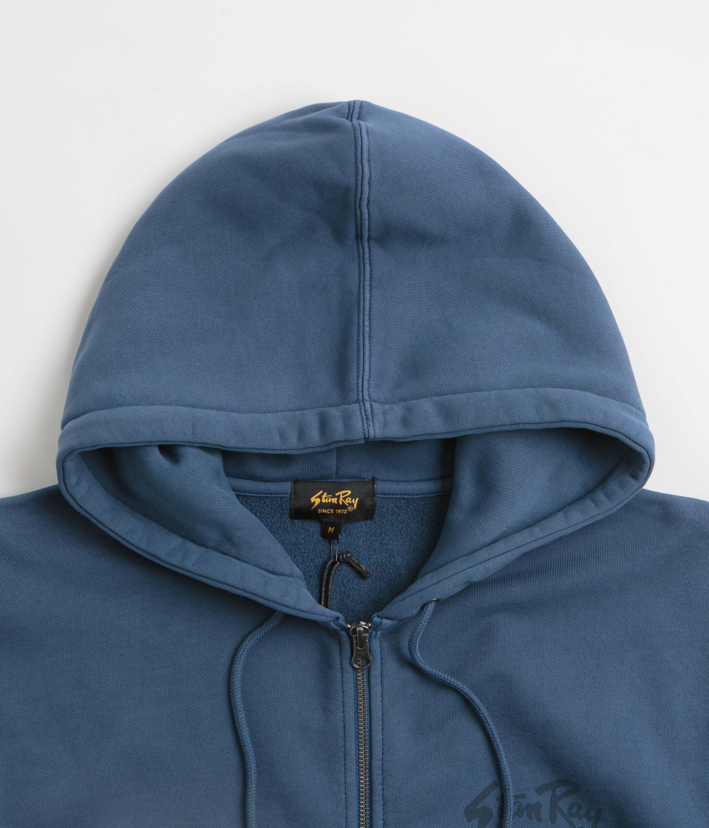 Stan Ray Stan OG Full Zip Hoodie - Washed Navy