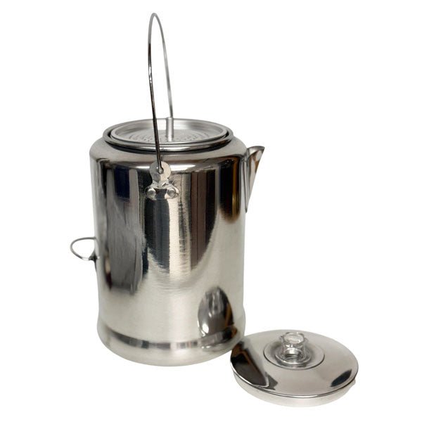 STANSPORT® 9 CUP COFFE POT - CAMPER'S PERCOLATOR