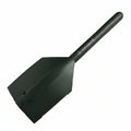 A olive green tactical shovel with a serrated edge and a wooden handle, featuring the brand name 'stansport' printed on the handle, shown against a plain white background.