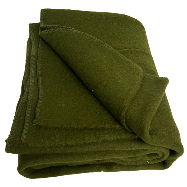 SURPLUS   80% WOOL OD PACIFIC RIM ARMY BLANKET