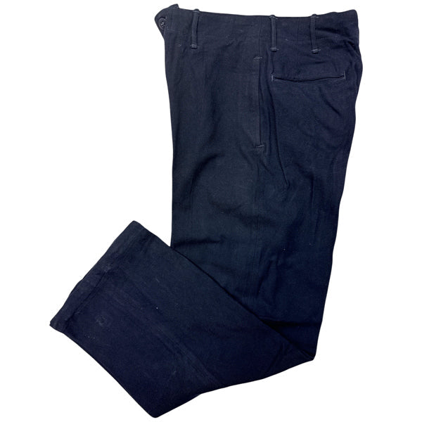 SURPLUS WOOL NAVY PANTS