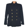 SWEDISH MILITARY SURPLUS NAVY WOOL COAT