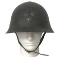 SWEDISH SURPLUS WWII ERA M21 HIGH TOP STEEL HELMET