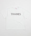 Thames MMXX Letters T-Shirt - White