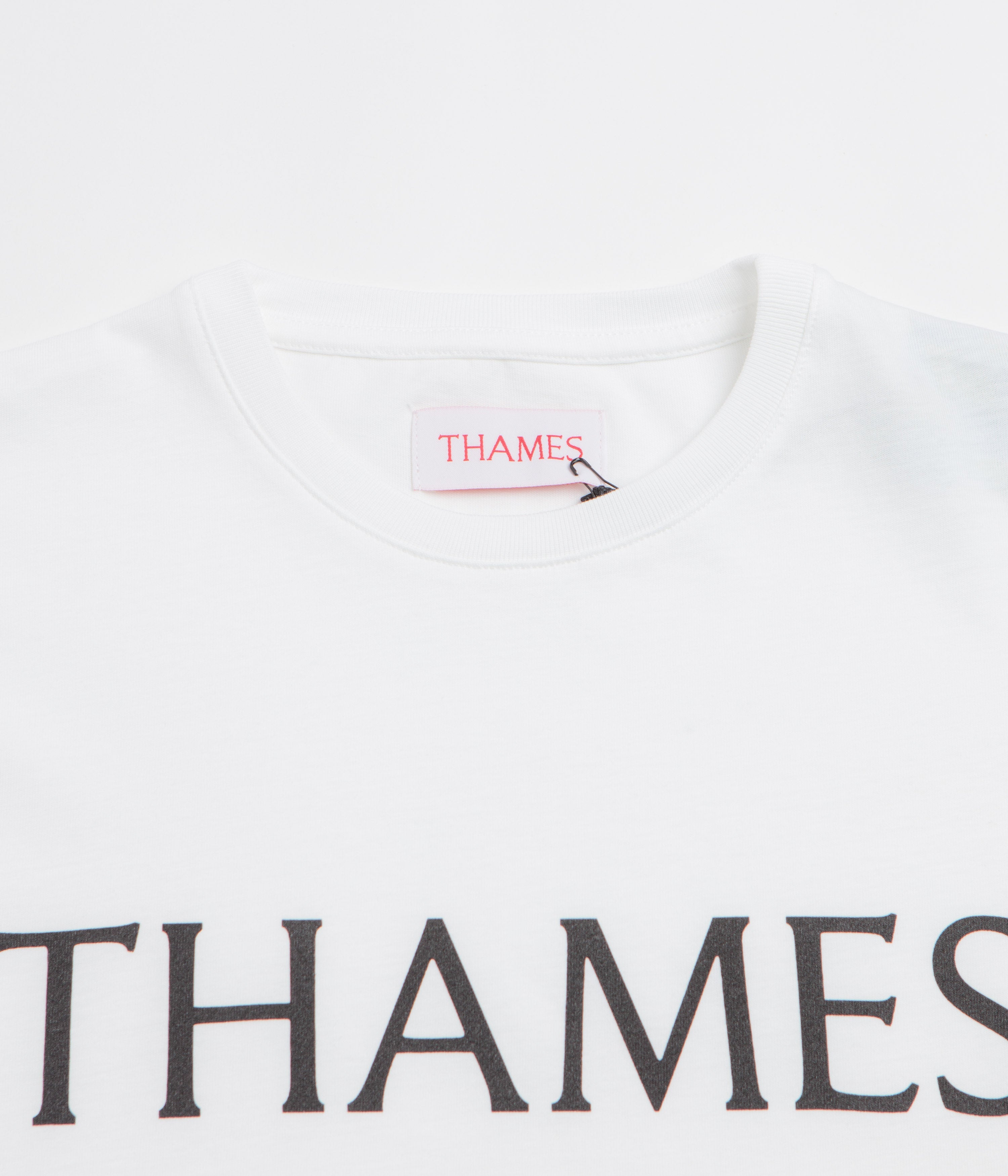 Thames MMXX Letters T-Shirt - White