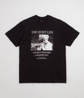 The Quiet Life Ancient Wisdom Pigment Dye T-Shirt - Black