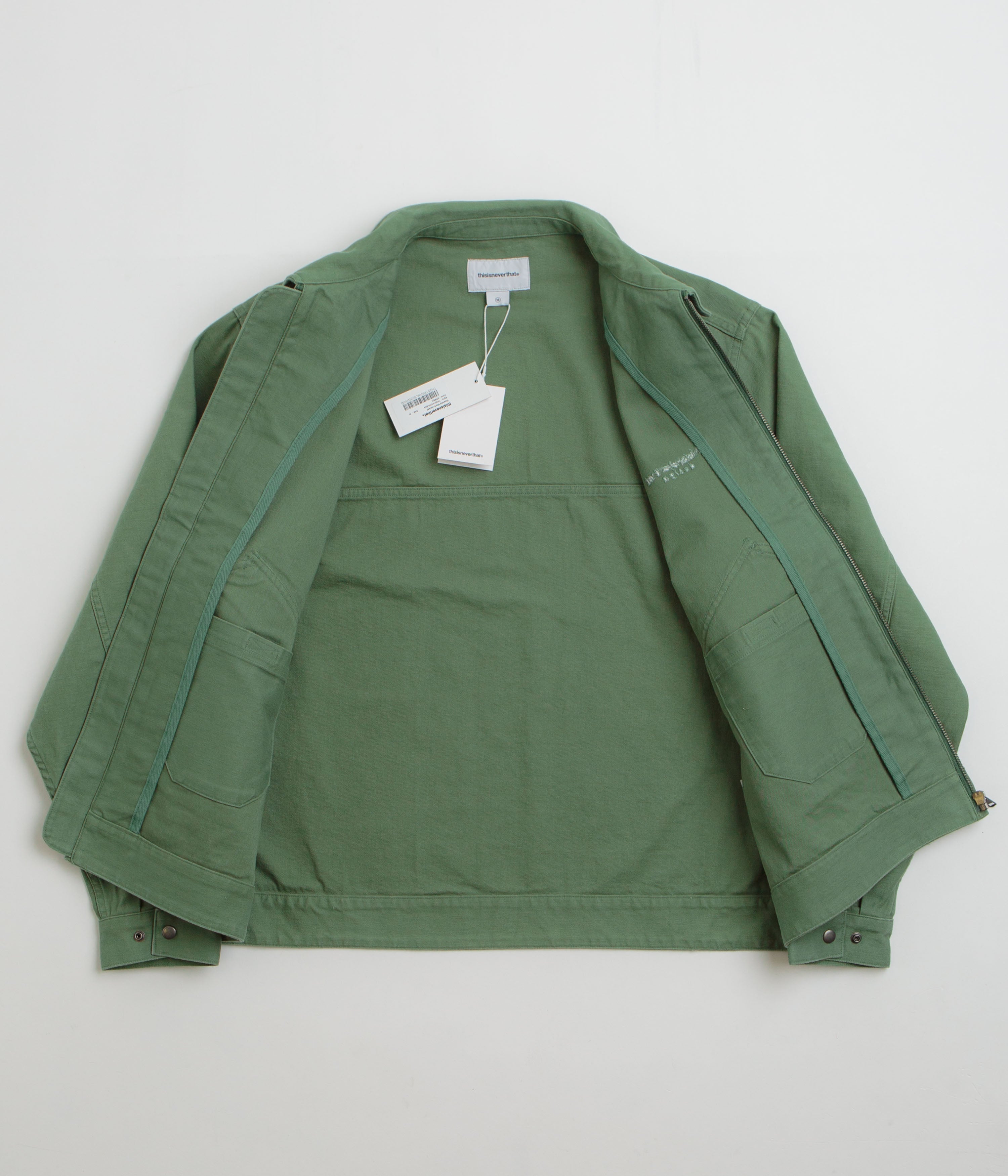 thisisneverthat Washed Work Jacket - Green
