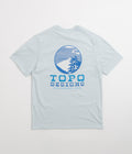 Topo Designs Vintage View T-Shirt - Breeze Blue