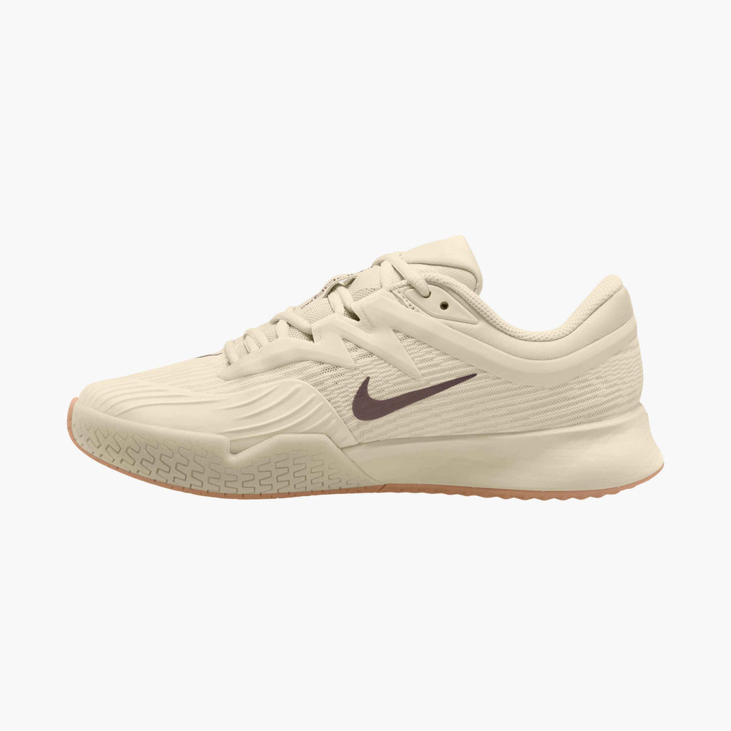 Nike Women's Vapor Pro 3 Hard Court Tennis Shoes in Pale Ivory/Tattoo-Vachetta Tan