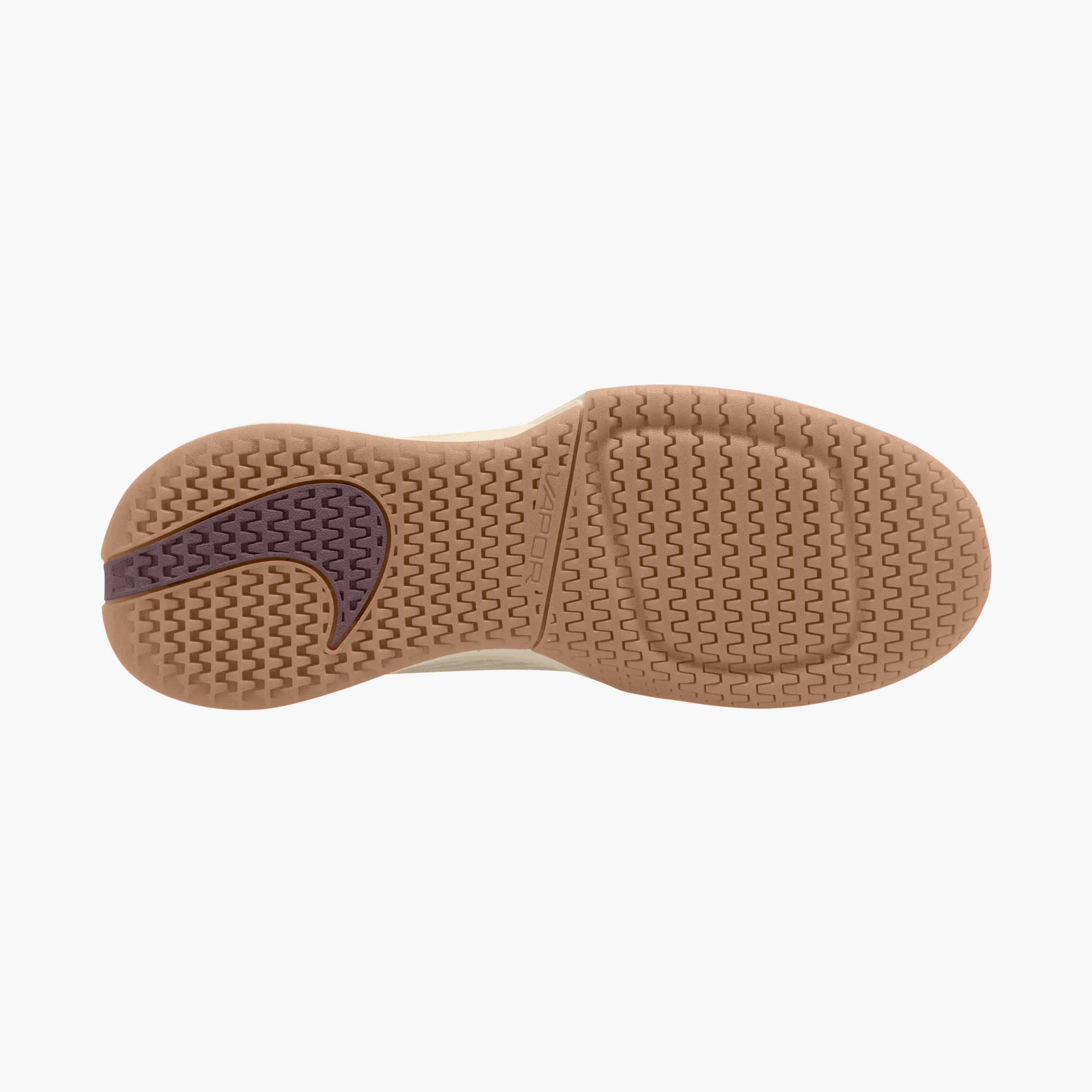Nike Women's Vapor Pro 3 Hard Court Tennis Shoes in Pale Ivory/Tattoo-Vachetta Tan