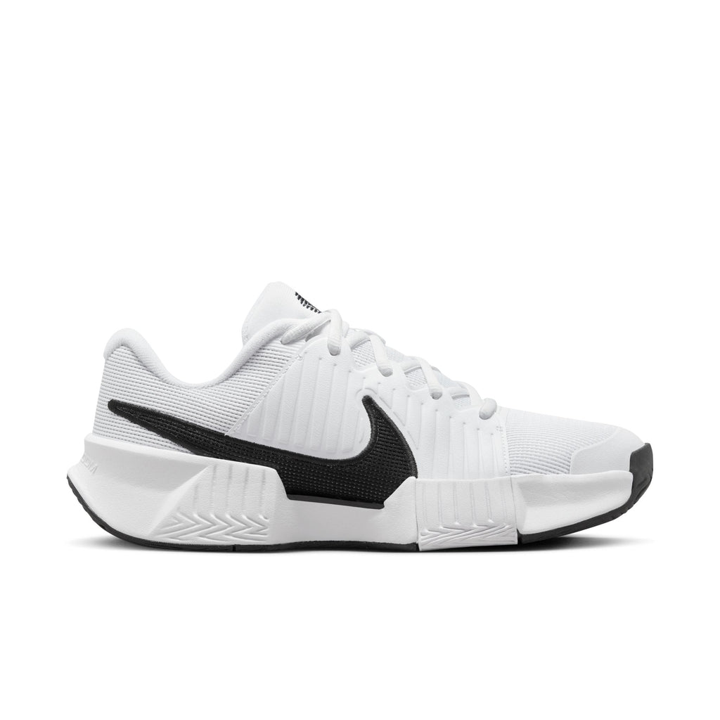 Nike Women's GP Challenge Pro Hard Court Shoes in White/Black-White