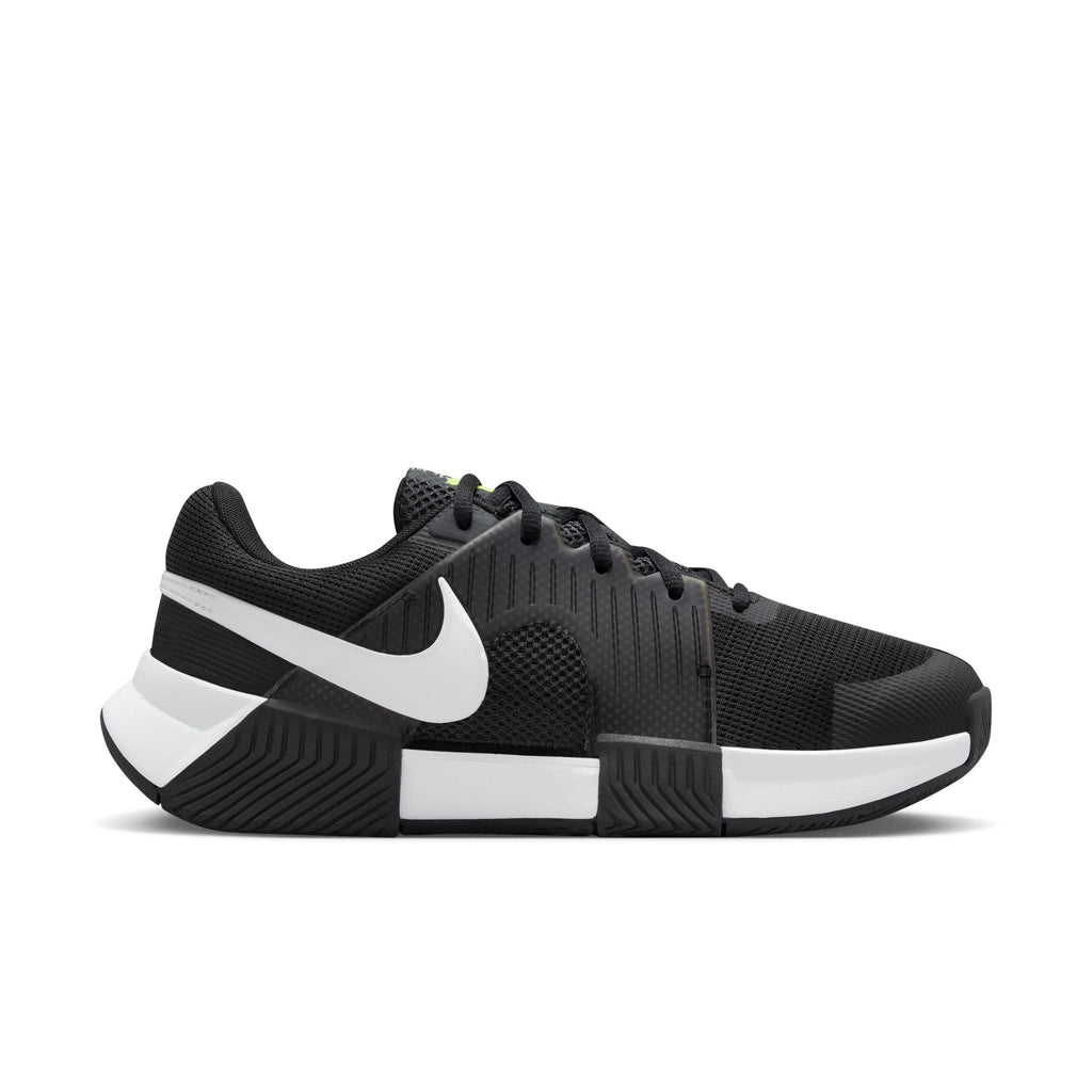 Nike Women's Zoom GP Challenge 1 Hard Court Shoes in Black/White-Black