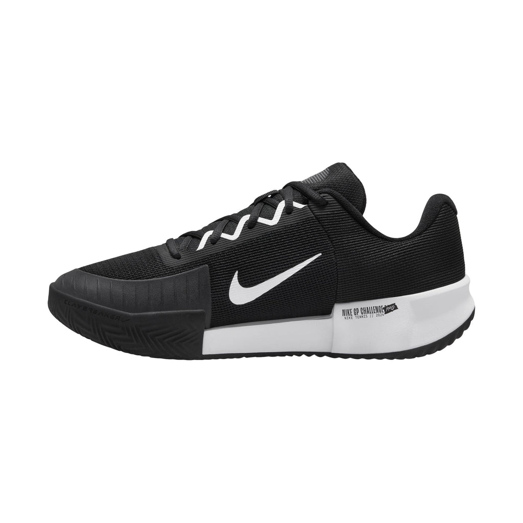 Nike Men's Zoom GP Challenge Pro Clay Tennis Shoes in Black/White-Black