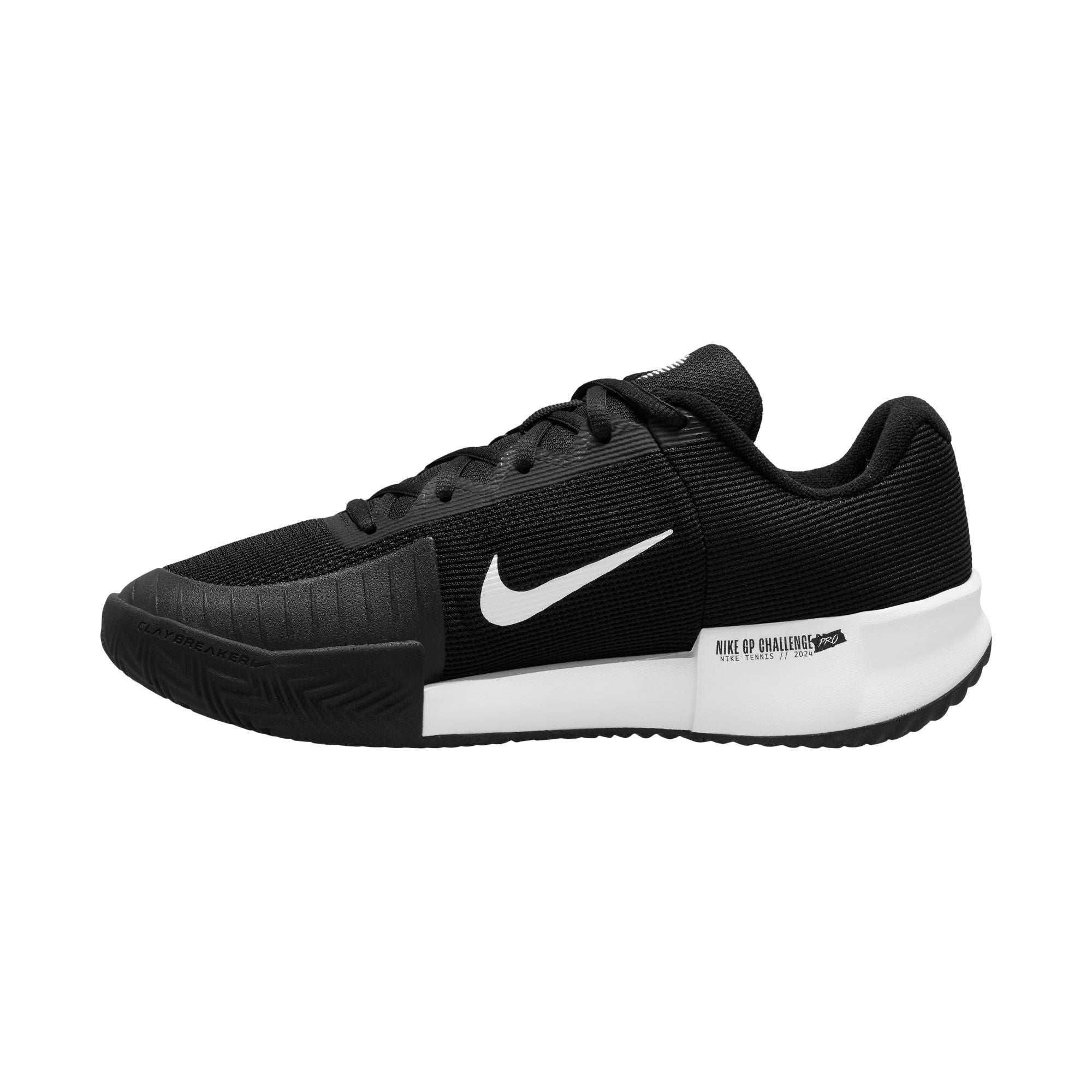 Nike Women's GP Challenge Pro Clay Court Tennis Shoes in Black/White-Black