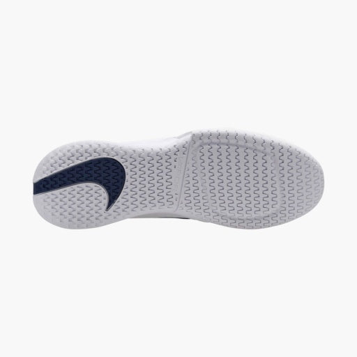 Nike Men's Vapor Pro 3 Premium Hard Court Tennis Shoes in White/White-Midnight Navy