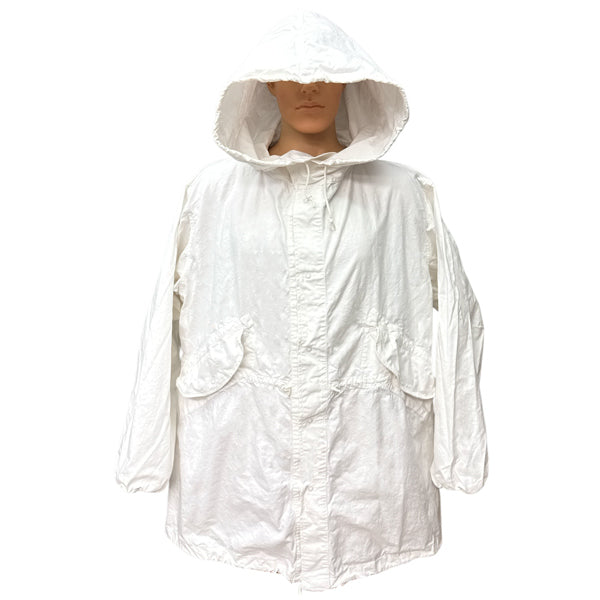 US MILITARY SURPLUS SNOW CAMO PARKA - SIZE SMALL