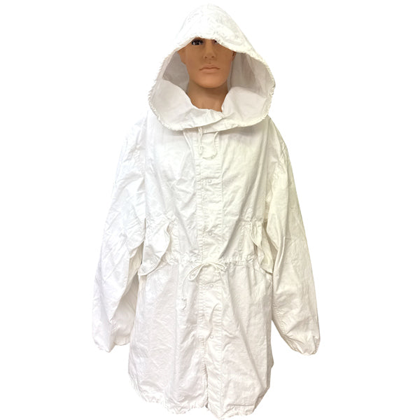 US MILITARY SURPLUS SNOW CAMO PARKA - SIZE SMALL