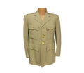 U.S. NAVY WORLD WAR II SERVICE DRESS KHAKI OFFICER JACKET