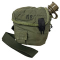 US SURPLUS 2QT OD COLLAPSIBLE CANTEEN WITH COVER