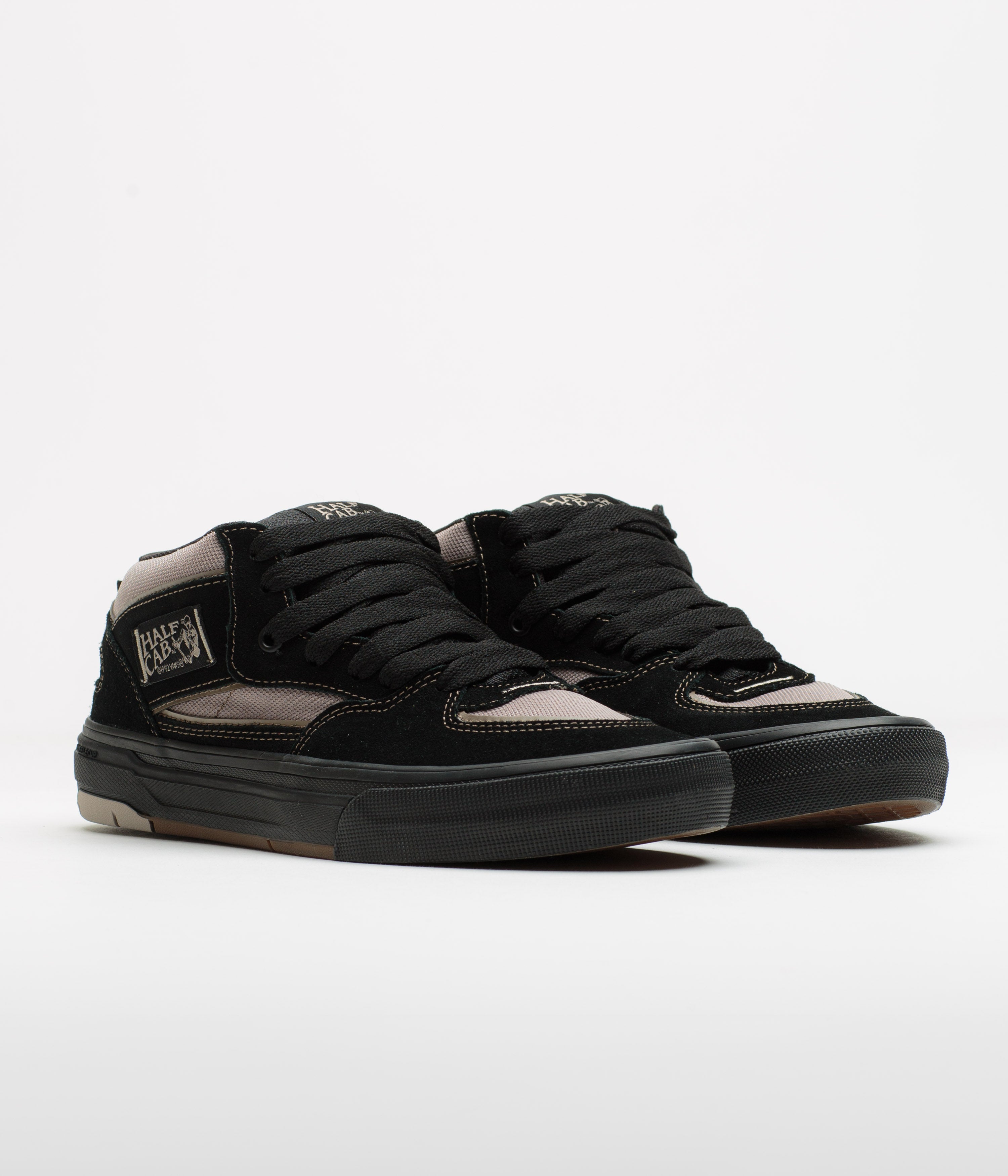 Vans Skate Half Cab Wafflecup Shoes - Black / Peyote