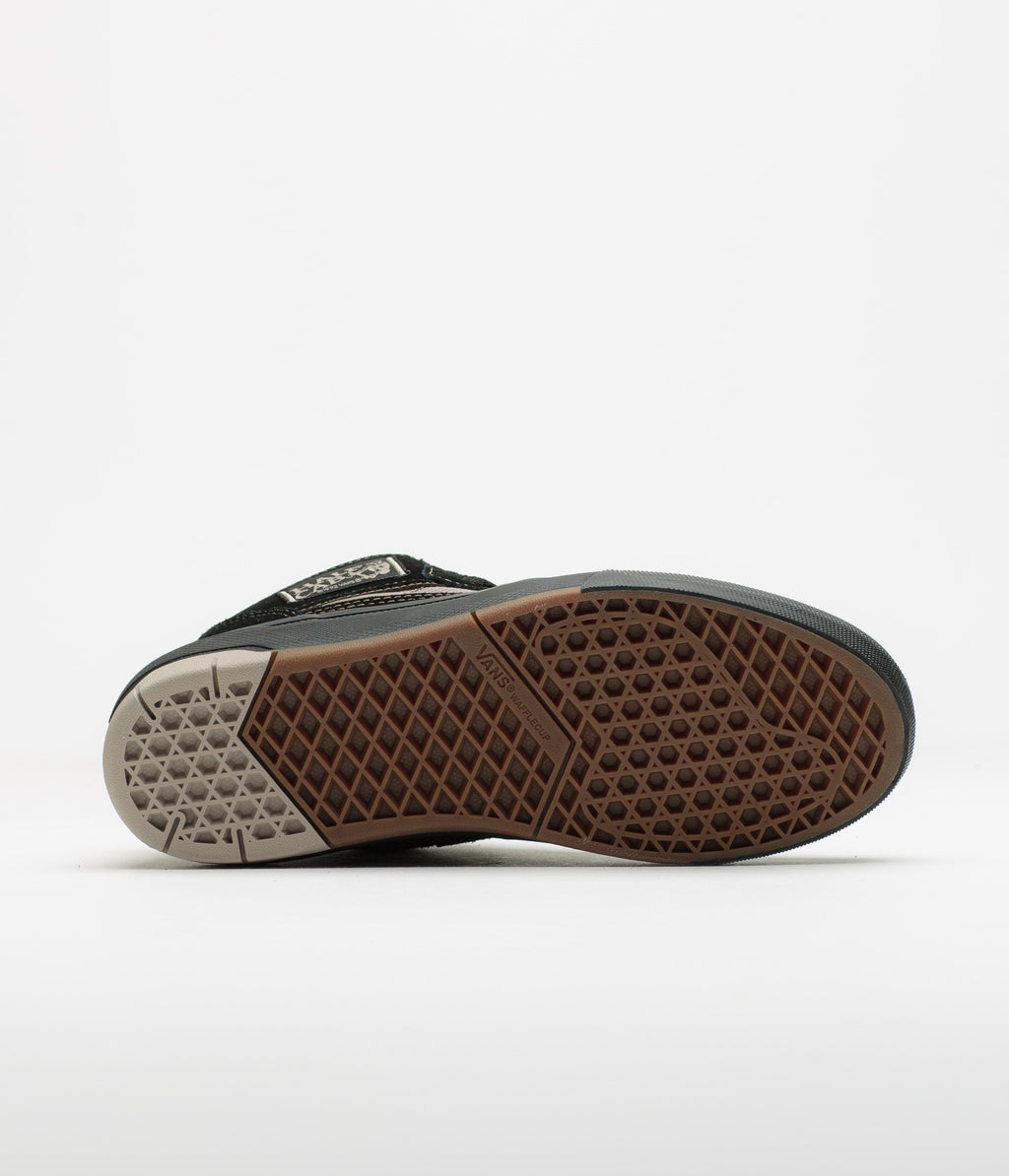 Vans Skate Half Cab Wafflecup Shoes - Black / Peyote