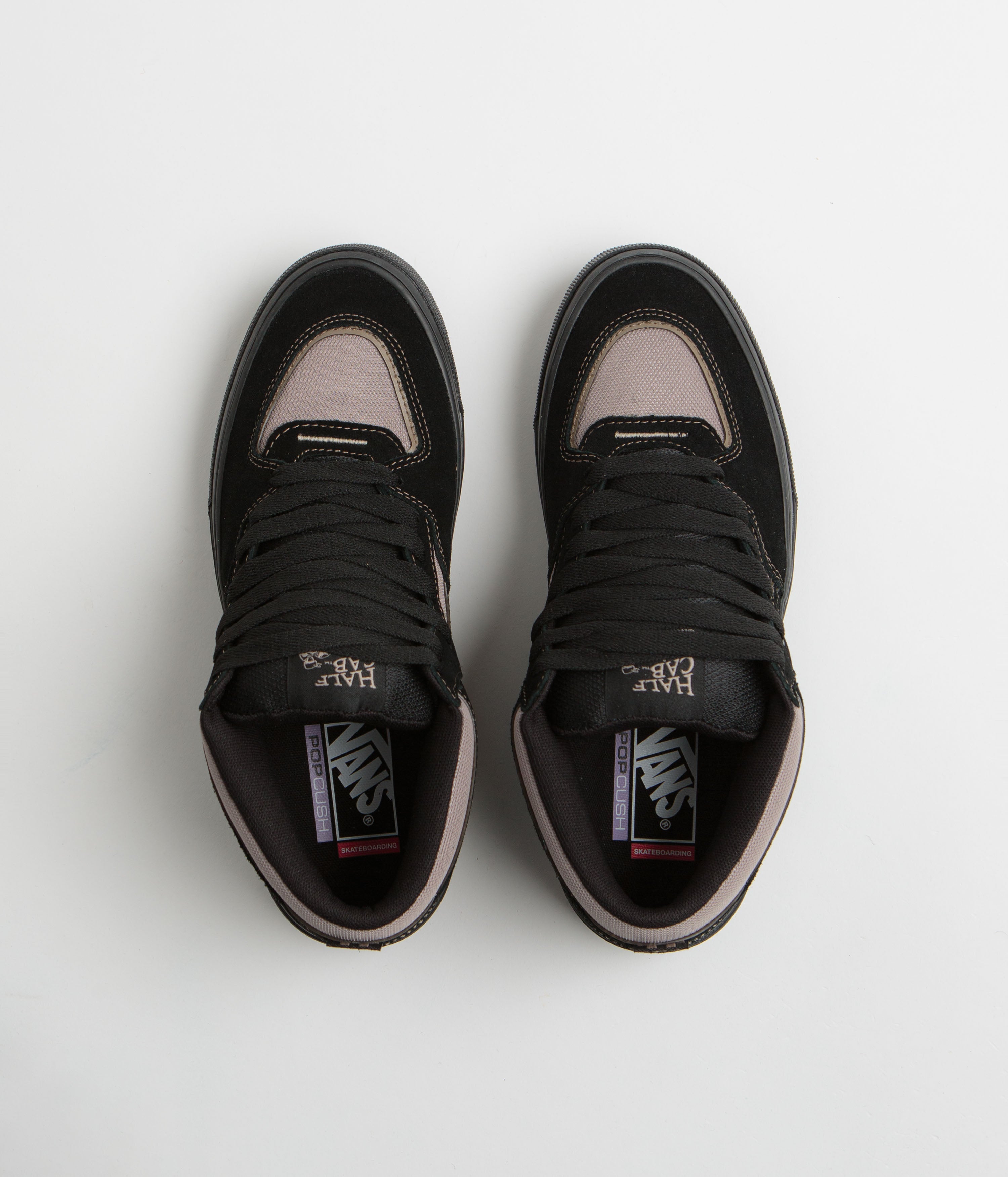 Vans Skate Half Cab Wafflecup Shoes - Black / Peyote