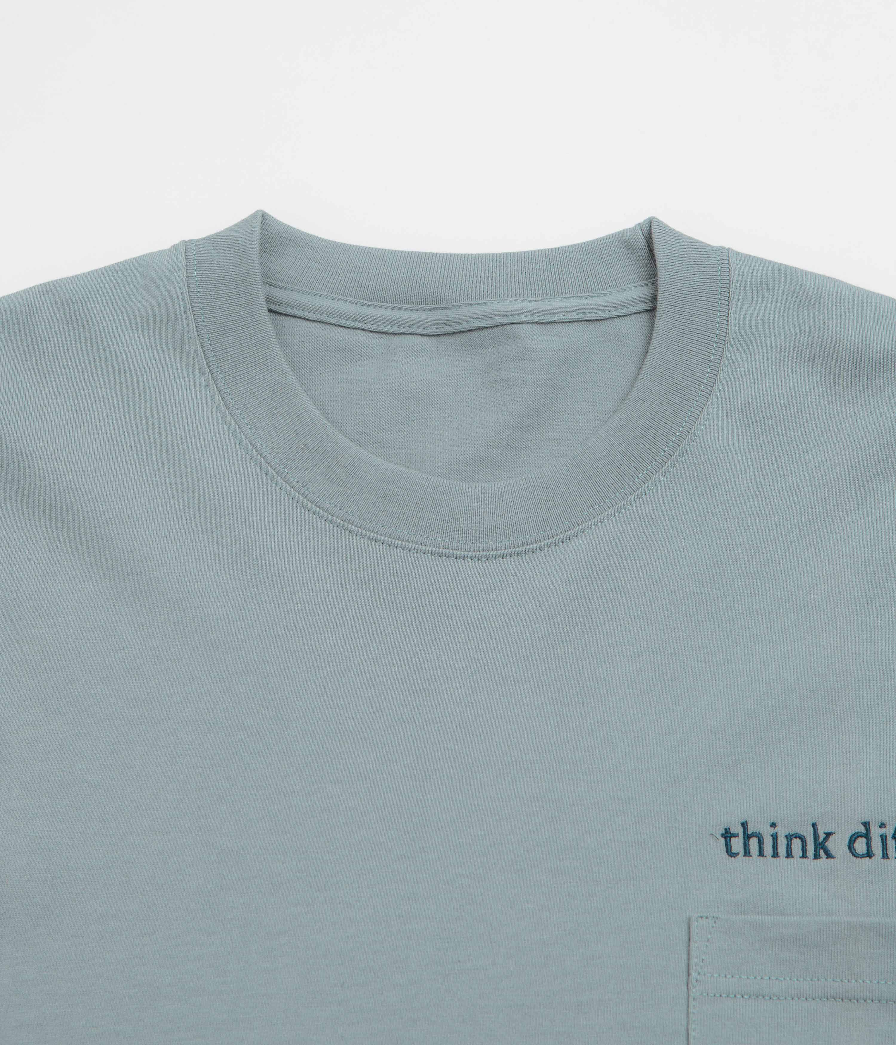 Workware Think Different Heavyweight Pocket T-Shirt - Blue