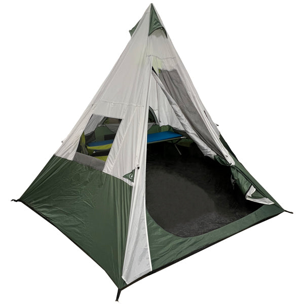 WORLD FAMOUS SPORTS® 7 PERSON TEEPEE  TENT