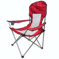 WORLD FAMOUS SPORTS® DELUXE MESH QUAD FOLDING CHAIR