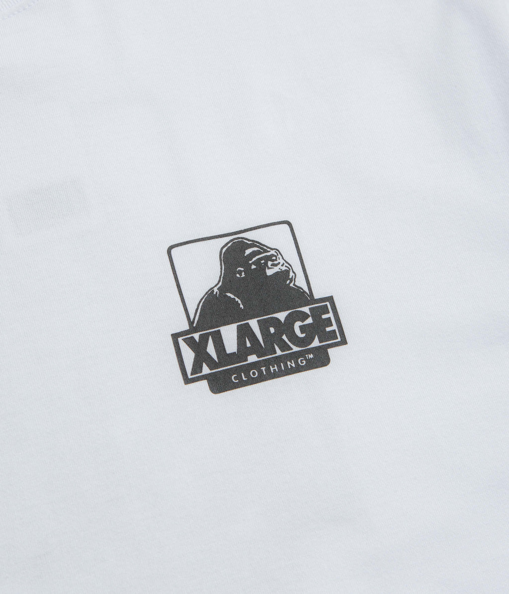 XLarge Backside OG T-Shirt - White / White