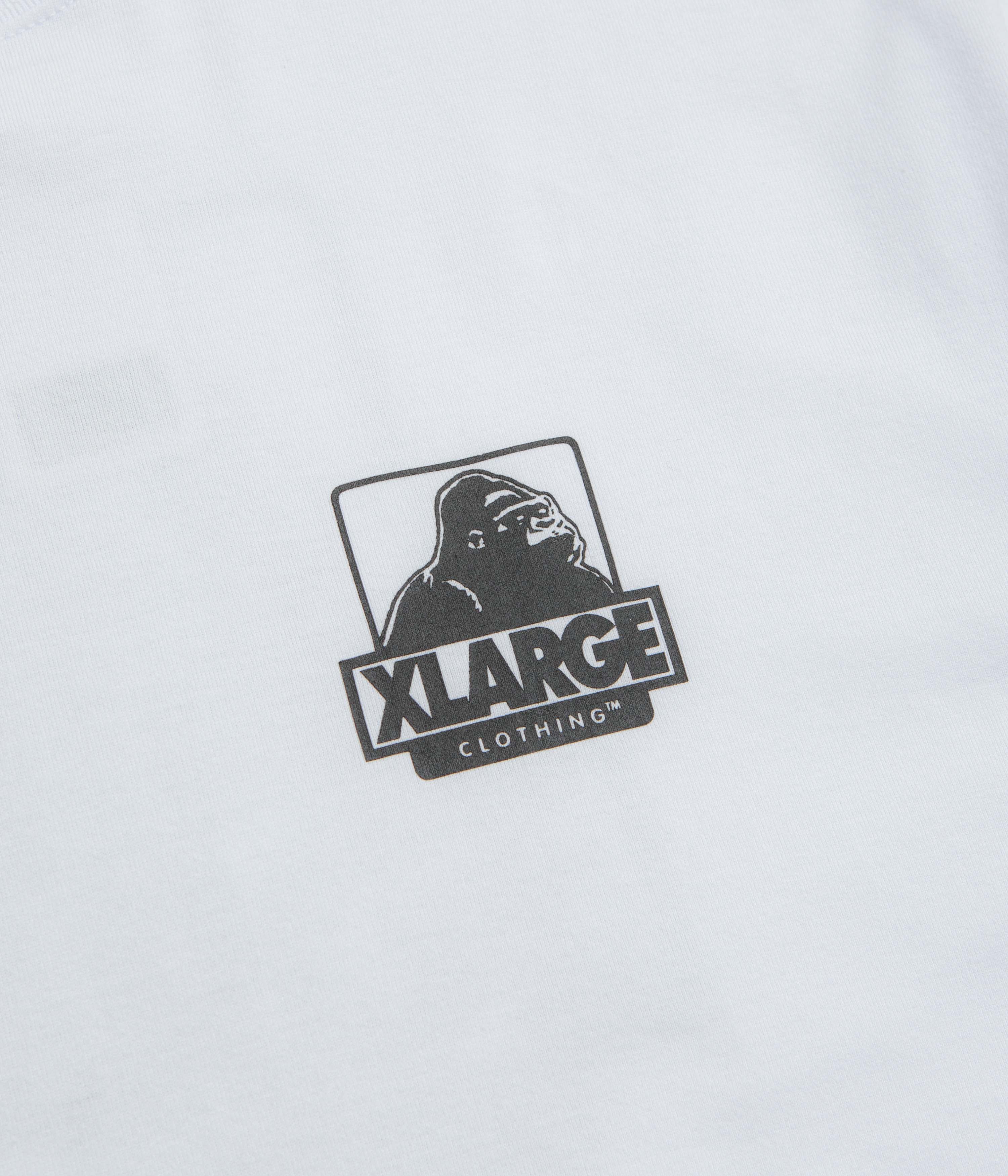 XLarge Backside OG T-Shirt - White / White