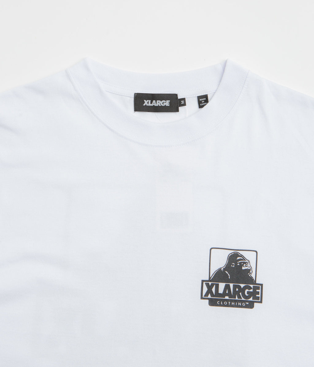 XLarge Backside OG T-Shirt - White / White