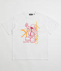 XLarge Peace And Fortune T-Shirt - Pigment Dyed White