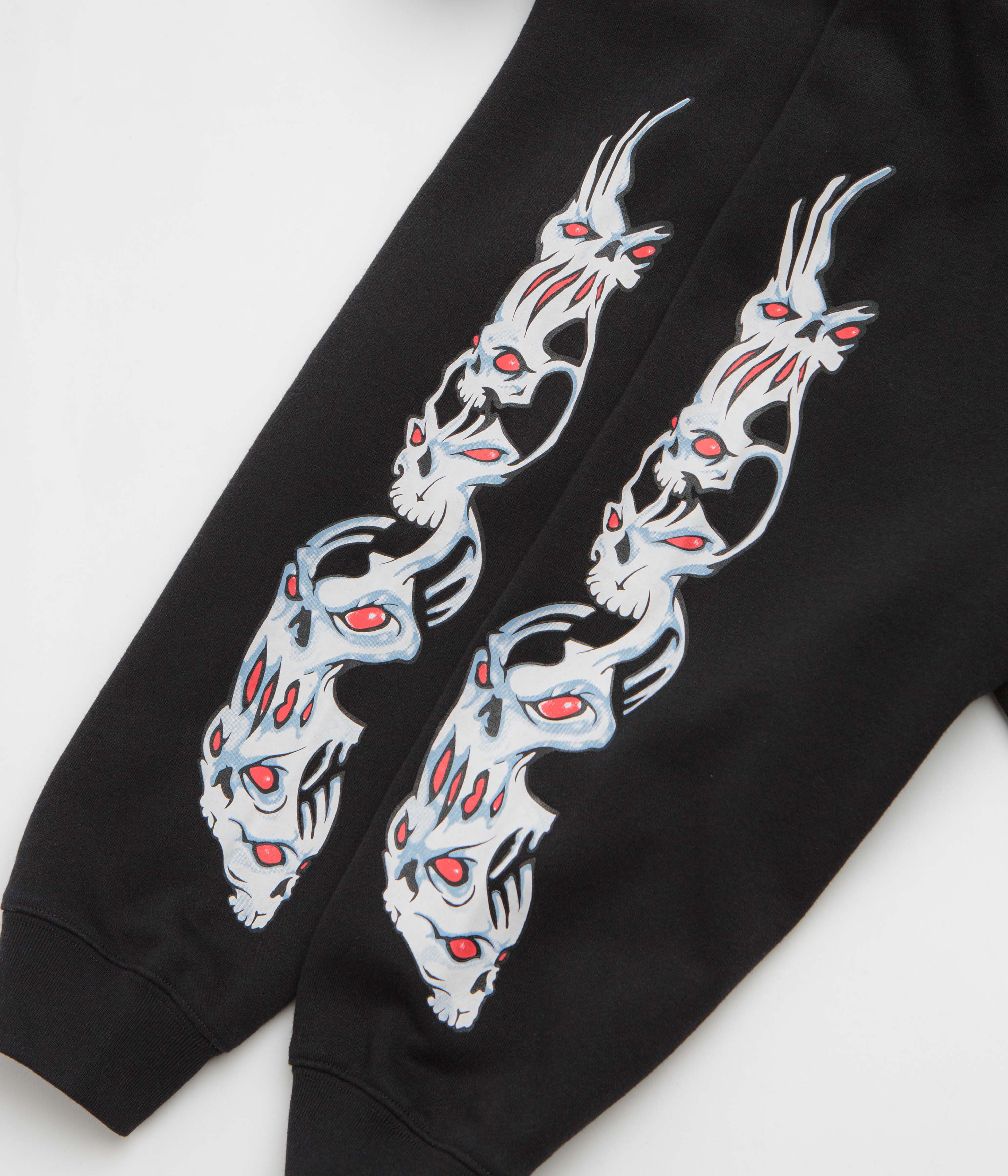 Yardsale Bullseye Full Zip Hoodie - Black