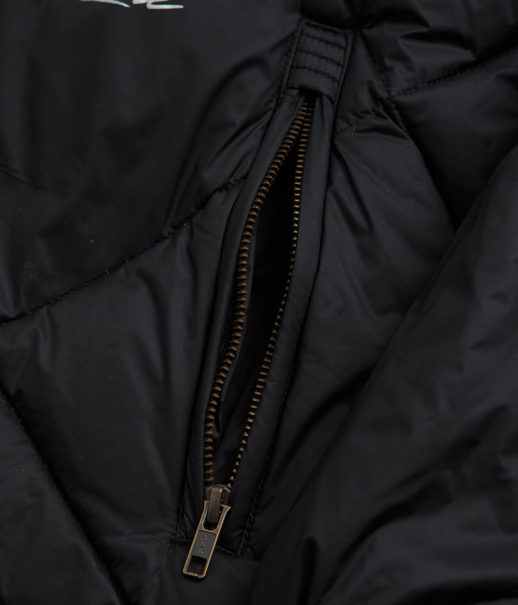 Yardsale Diamond Down Puffer Jacket - Black