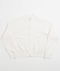 Yardsale Faldo Knitted Full-Zip Sweatshirt - Cream
