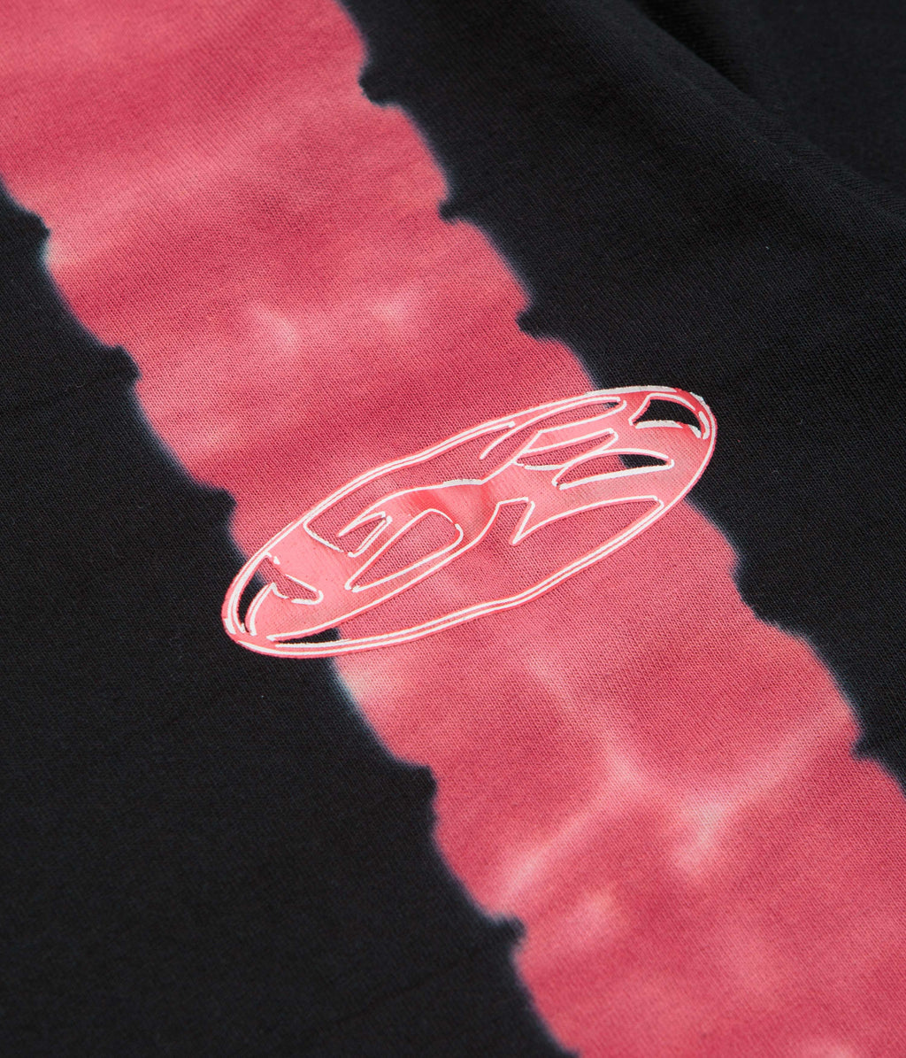 Yardsale Flower Tie Dye T-Shirt - Black