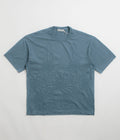 YMC Sunflower Triple T-Shirt - Blue Steel