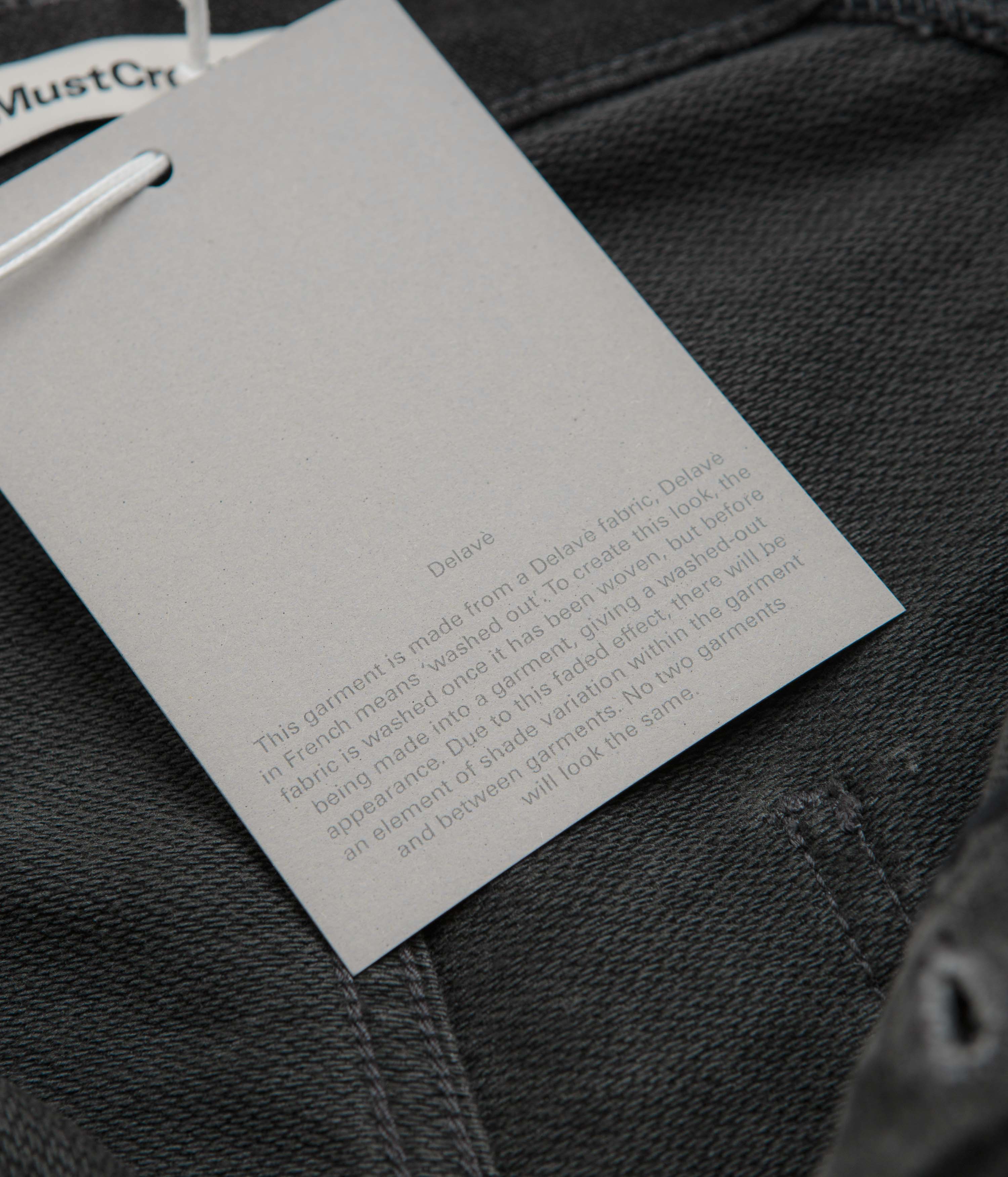 YMC Twisted Seam Jeans - Charcoal