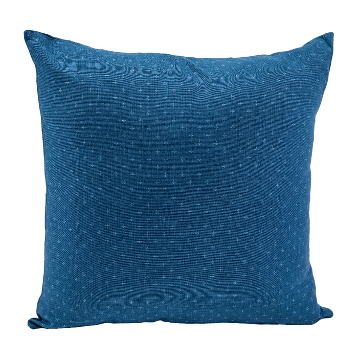 Yoru Blue Throw Pillow