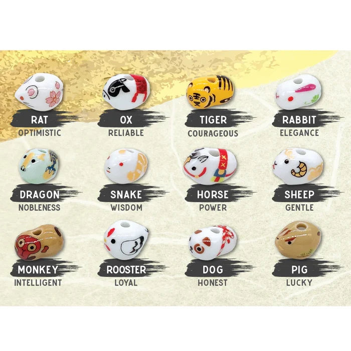 Chinese Zodiac Animal Mini Incense Holder Set_Lifestyle_Incense